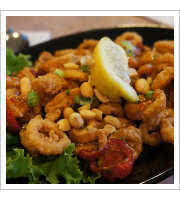 Kung Pao Calamari at Anthonys Seafood Restaurant