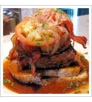 Open-Faced Meatloaf Sandwich at Comet Cafe