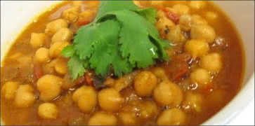 Curry Channa and Potato