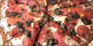 Gluten Free Meat Lovers Pizza