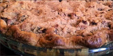 Deep-Dish Sour Cream Apple Pie