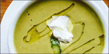 Asparagus and Spring Onion Soup