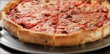 Italian Chicago Style Deep Dish Pizza