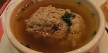 Liver Dumpling Soup