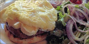 Brunch Burger with Brie