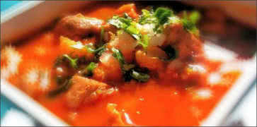 Spicy Bowl of Posole