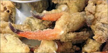 Battered Crab Claws