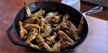 Chile Garlic Chicken Wings