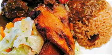 Cool Runnings Jamaican Grill Food
