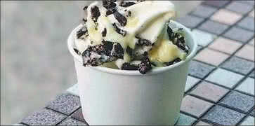 Cookies and Cream Soft Serve