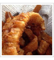 Alaska Cod at Macs Fish and Chips