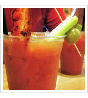 Bacon Bloody Mary at The Coffee Cup
