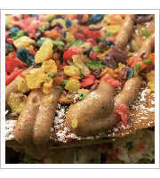 Bam Bam Fruit Pebbles Pancakes at In a Pickle