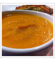 Carrot Ginger Soup at Azla