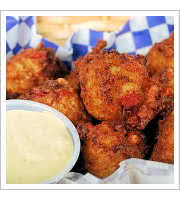 Conch Fritters at Blue Marlin Fish House