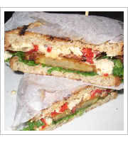 Deep Fried Tomato Sandwich at Whisk Gourmet