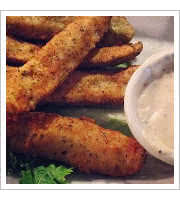 Fried Pickles at Traffic Jam and Snug