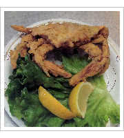 Fried Soft-Shell Crab at Merritt Canteen Inc