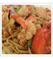Lobster Chow Mein at Evelyns Drive-In