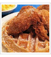 Chicken and Waffles at Mama E's Wings & Waffles