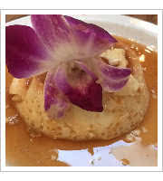 Mexican Flan at Agave