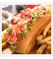 New England Lobster Roll at Kellys Diner