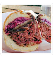 Pastrami Sandwich at The Oinkster