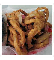 Onion Rings at Bobos Drive-In