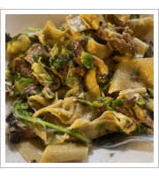 Braised Beef Pappardelle at Feast Food Co.