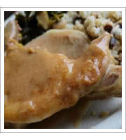 Smothered Pork Chops at Sisters of the New South