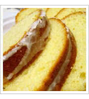 Sour Cream Pound Cake at Geechee Girl Rice Cafe