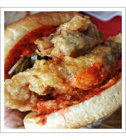 Spicy Fried Chicken Sandwich at Bok-a-Bok