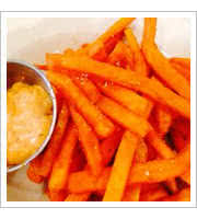 Virgils Sweet Potato Fries at Virgils Cafe