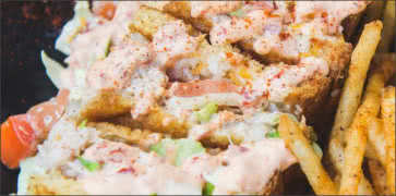 Lobster & Crab Grilled Cheese