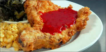 Fried Pork Chop with Red Sauce