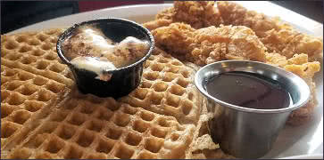 Deep Fried Chicken with Waffles