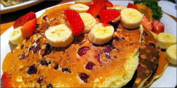Cranberry & Pecan Pancakes