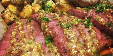 Corned Beef & Cabbage Platter