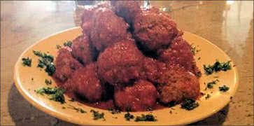 Plate of Meat Balls
