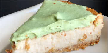Matcha Lime Cheesecake