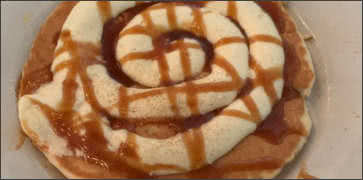 Cinnamon Swirl Pancake