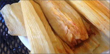 Hot and Spicy Pork Tamale