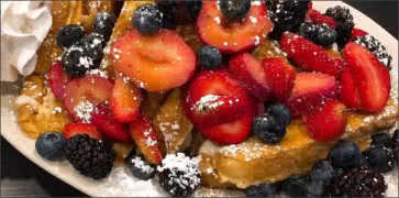 Mixed Berry Stuffed French Toast