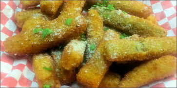 Deep Fried Zucchini Sticks Appetizer