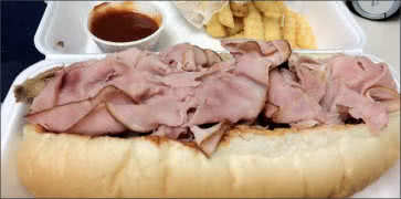 Pork and Ham Sandwich