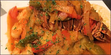 Mofongo Lobster and Shrimp