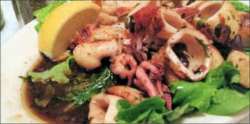 Calamari Appetizer