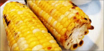 Sweet Grilled Corn with Togarashi Butter