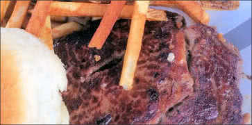 Ribeye Steak with Fries
