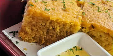 Southern Cornbread with Butter